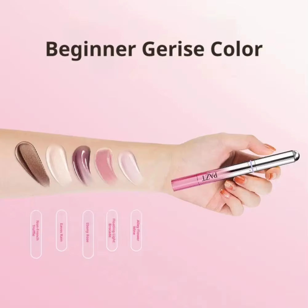 Multifunctional Lazy Portable 7In1 Cat Eye Nail Art Gel Pen Nail Polish with Magnetic Ball Nail Design Tools Natural Nail Makeup
