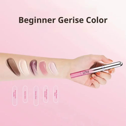 Multifunctional Lazy Portable 7In1 Cat Eye Nail Art Gel Pen Nail Polish with Magnetic Ball Nail Design Tools Natural Nail Makeup
