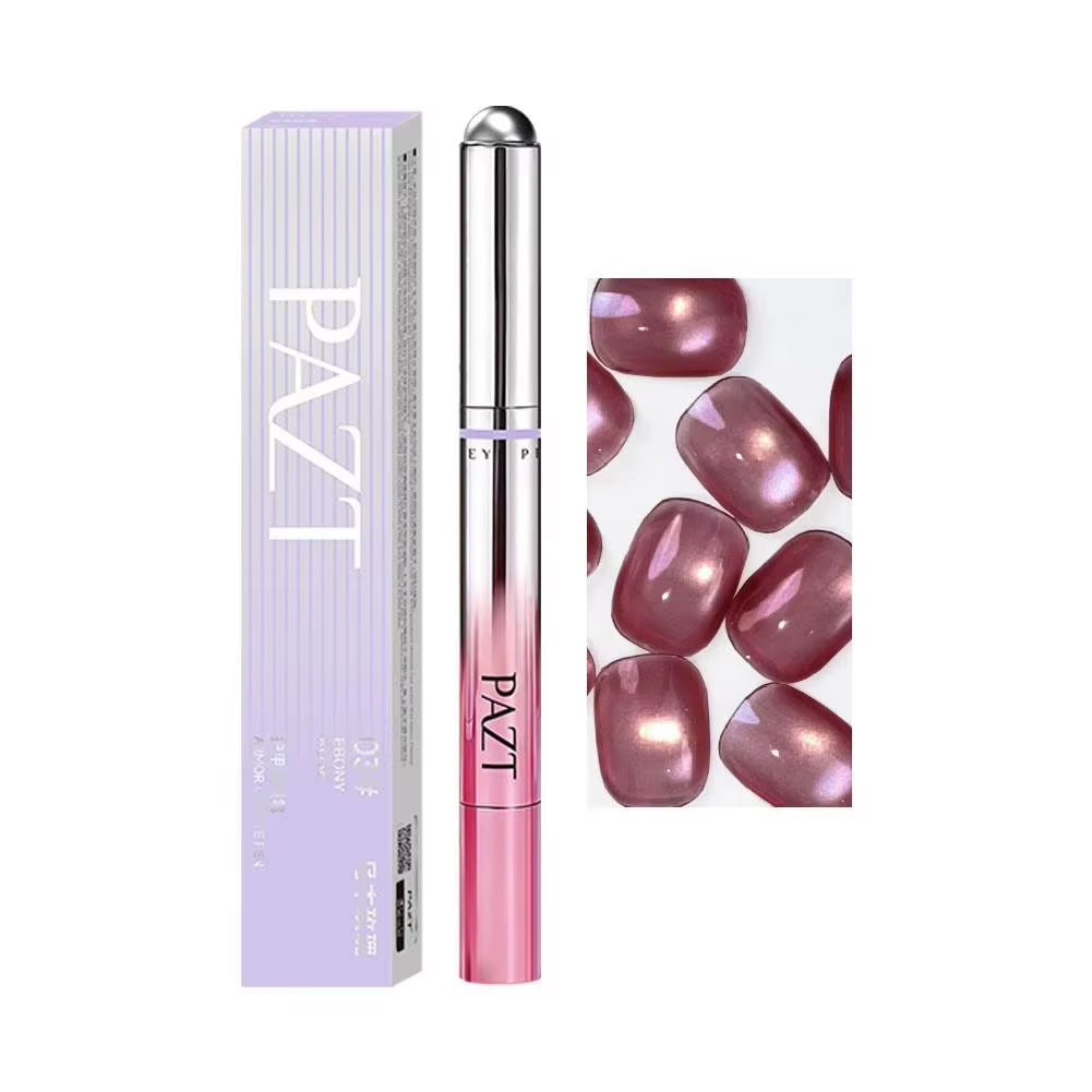 Multifunctional Lazy Portable 7In1 Cat Eye Nail Art Gel Pen Nail Polish with Magnetic Ball Nail Design Tools Natural Nail Makeup